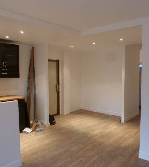 Rénovation mur et plafond