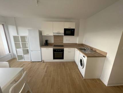 Rénovation d'appartement avec installation de cuisine ouverte sur le salon - Valence 26000