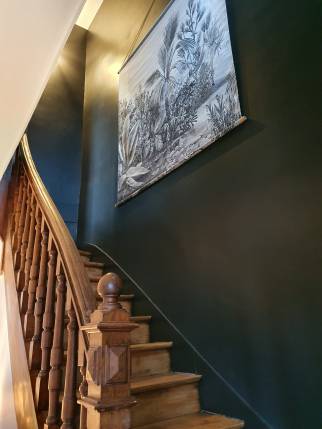 Rénovation d'une maison à Dinard (partie escalier)