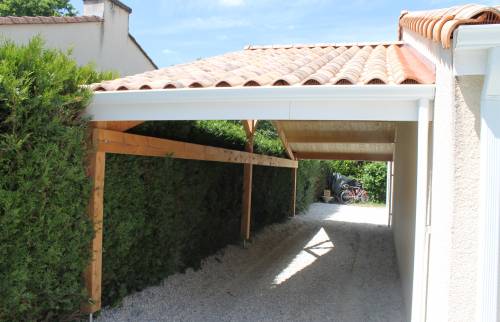 Création d'un carport à Basse-Goulaine