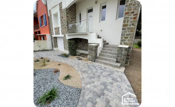 Rénovation d'une cour extérieure 