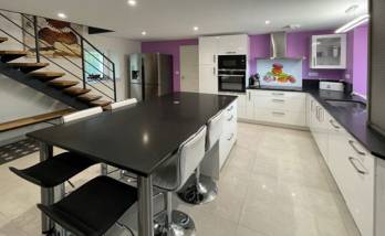Carrelage dans la cuisine