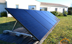 installation de panneaux solaires