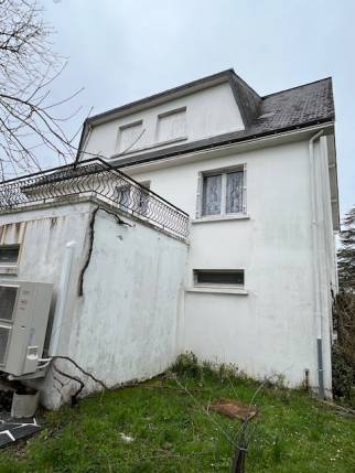Façade de maison avant travaux de rénovation de façade - Nantes 44