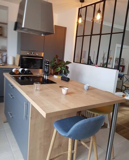 cuisine avec verrière