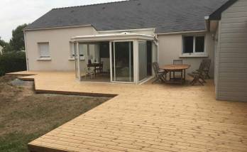 Terrasse en Thermopin - Nantes 44