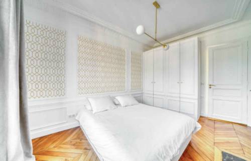 Aménagement d'une chambre à Paris étoile