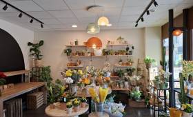 Décoration d'une boutique de fleurs - Ambérieu-en-Bugey 01500