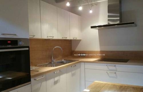 Réalisation d’une cuisine dans le Golfe du Morbihan La Maison des Travaux Vannes Sarzeau Pénestin