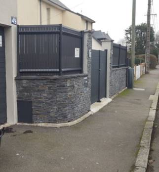  Installation de portail et clôture en aluminium - La Bernerie en Retz 44760