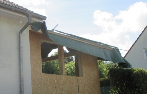 Extension de maison en bois MELUN 77 Seine-et-Marne