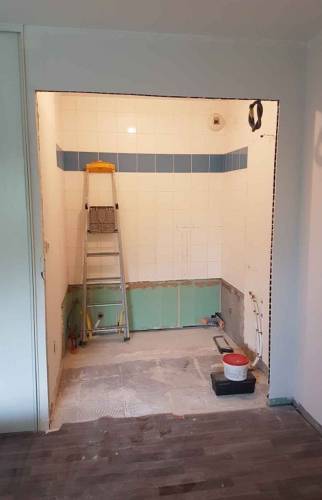 Début des travaux Salle de bain