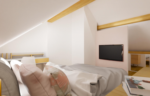 projection 3D chambre