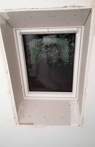 Pose de Velux en cours - Lyon 3