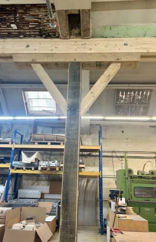 Renfort de structure dans un bâtiment industriel à Troyes 4