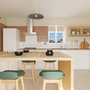 Plan de travail aménagement et décoration d'une cuisine