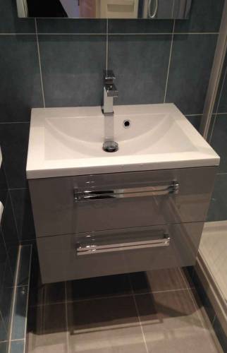 Meuble vasque à tiroirs