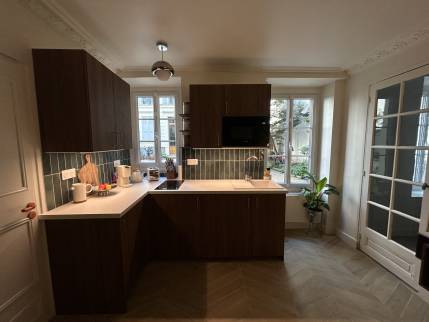 rénovation cuisine à paris 17