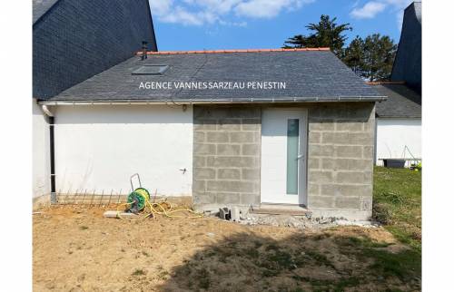 Création d'une extension de maison La Maison des Travaux Vannes Sarzeau Pénestin