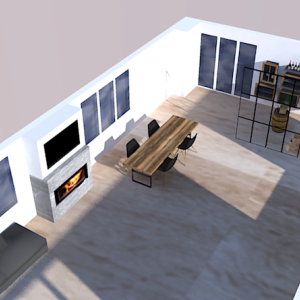 Plan 3D - Stéphanie Marci - La Maison Des Architectes