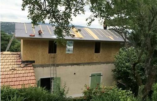 Surélévation Ossature Bois - Sud de Lyon