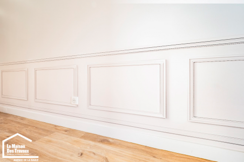 Moulures en trompe l'oeil