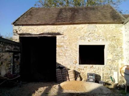 Fermette avant travaux de rénovation de maison - Fericy 77133