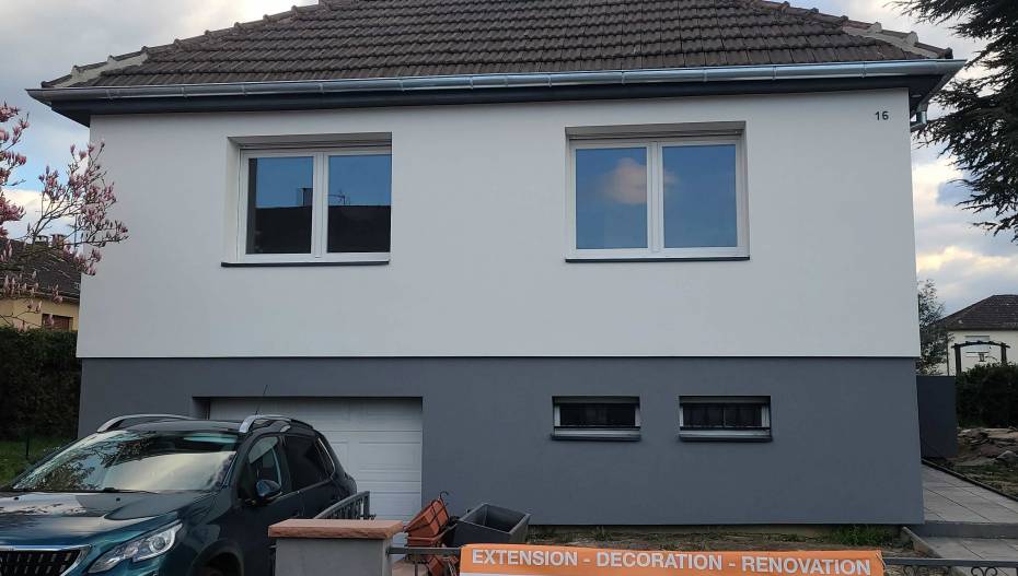 réalisation d'une rénovation énergétique avec l'ITE