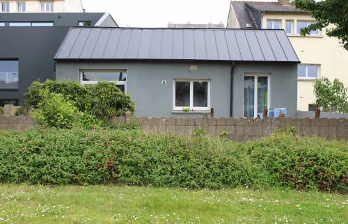 Enduit sur maison après ravalement de façade