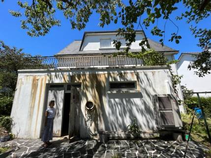Façade de maison avant travaux de rénovation de façade - Nantes 44