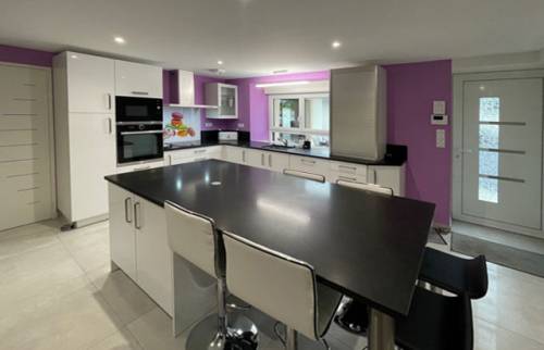 Cuisine avec ilot central