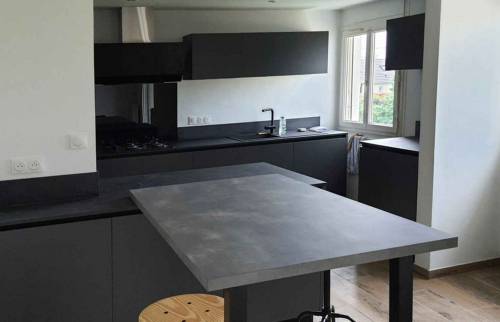 Rénovation d'une cuisine ouverte à Savigny-lès-Beaune