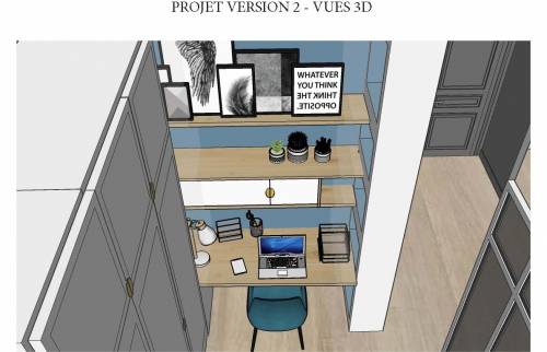 Relookage d’une très grande entrée à Colombes (92700) 