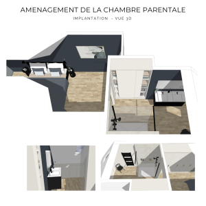 Optimisation des espaces et aménagement d'une suite parentale - HELENE SOORBEEK - La Maison Des Architectes