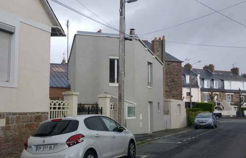 Réalisation d'une Isolation Thermique par l'Extérieur (ITE) à Saint-Malo