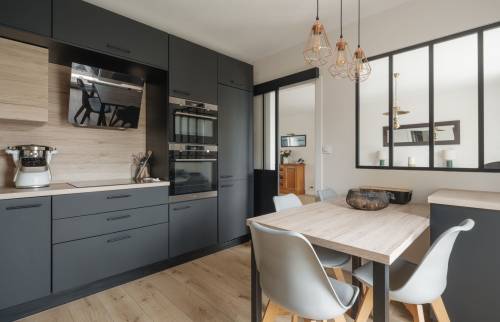 Rénovation complète d’une maison de plain-pied à Vertou (44120)  - cuisine
