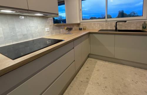 la cuisine rénovée