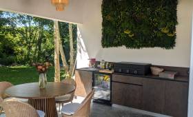 cuisine d'été extérieure