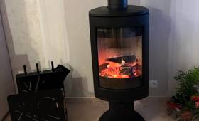 Poêle à bois près de Cabourg