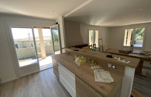 Rénovation d’une maison familiale aux Mages (30960)