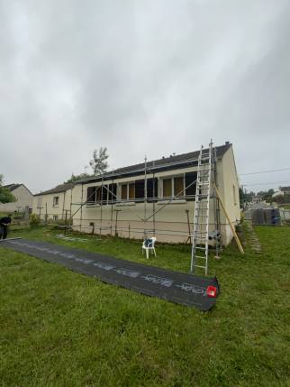  Pendant la rénovation de toiture 