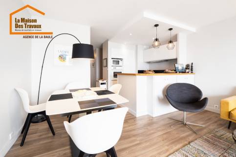 Faux plafond avec suspensions 