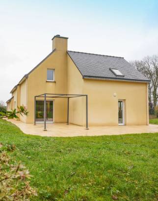 Maison vue de l'extérieur