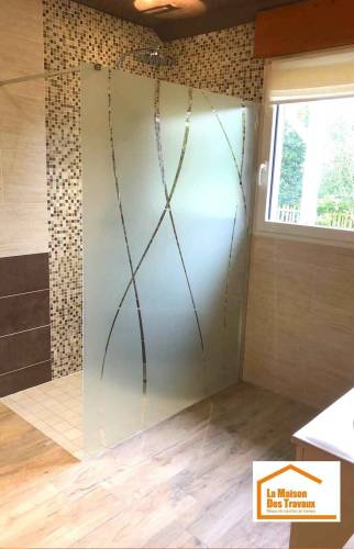 Rénovation d'une salle de bain sur Folligny 50320