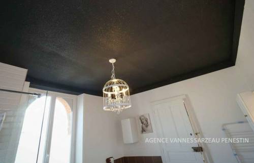 RENOVATION DE SALLE DE BAIN - PLAFOND COLORE