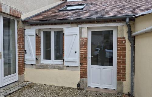 Menuiseries neuves en PVC, volets alu