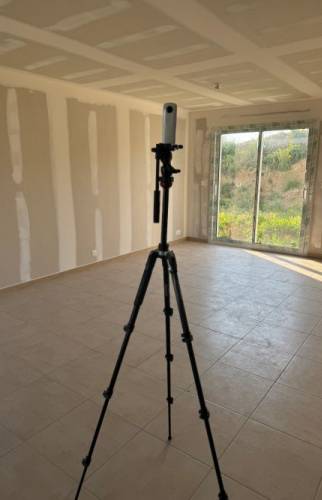 Espace en cours de rénovation – préparation du chantier de l’étage