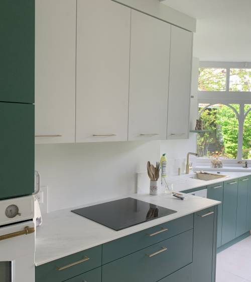 Cuisine et verrière La Maison des Travaux Rouen 4