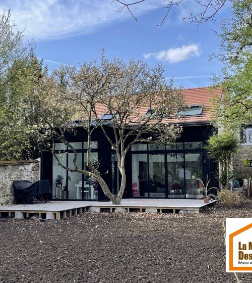 Terrasse et extension en bardage acier (Brunoy 91800)