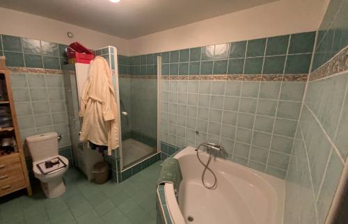 La salle de bain avant travaux